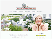 Tablet Screenshot of glendalehcc.com